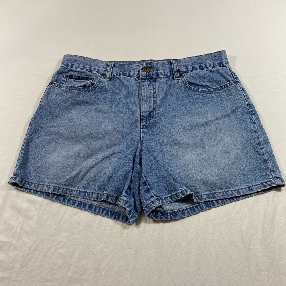 Y2K DKNY Women's Blue Jean Shorts